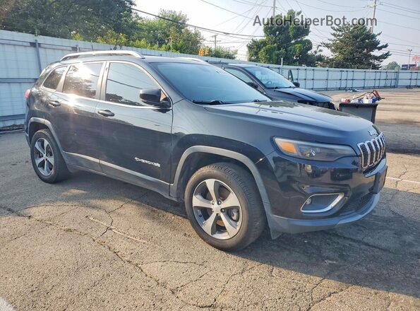 1C4PJMDN5KD292670 2019 JEEP CHEROKEE Black წინა მარჯვენა