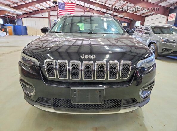 1C4PJMDN6KD133852 2019 JEEP CHEROKEE Black Вид спереду