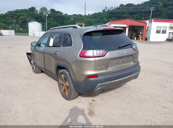 1C4PJMDN6KD142387 2019 JEEP CHEROKEE Silver უკანა მარცხენა