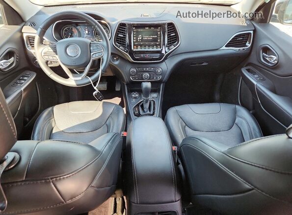 1C4PJMDN6KD146973 2019 JEEP CHEROKEE Black Dashboard view