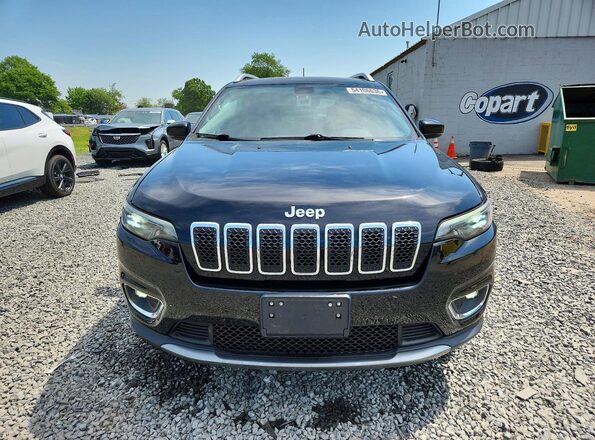 1C4PJMDN6KD146973 2019 JEEP CHEROKEE Black Front view