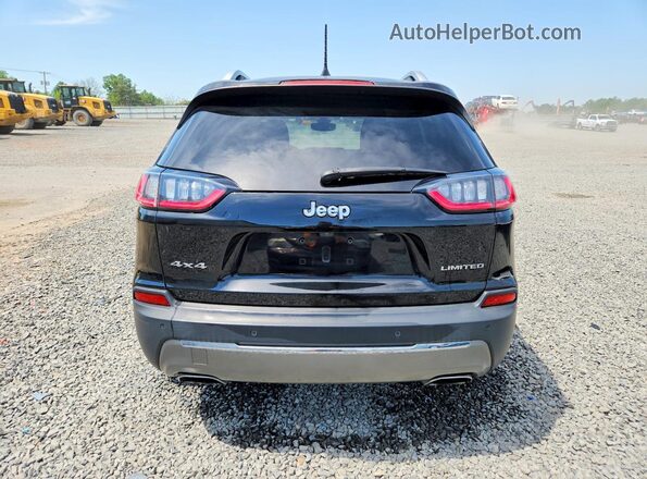 1C4PJMDN6KD146973 2019 JEEP CHEROKEE Black Rear view