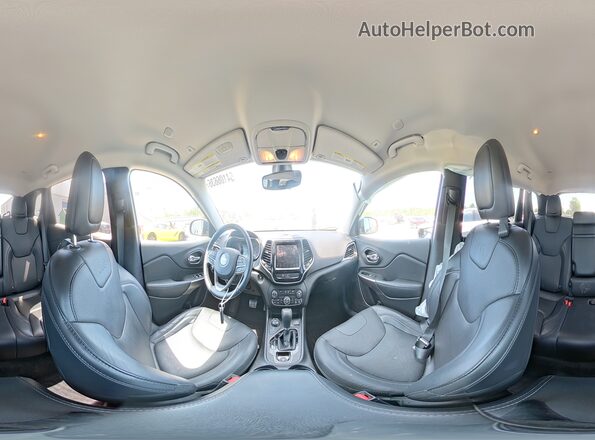 1C4PJMDN6KD146973 2019 JEEP CHEROKEE Black 360 interior view