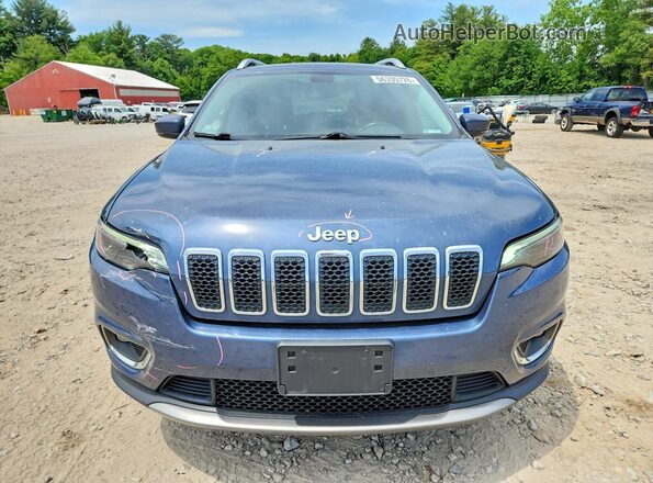 1C4PJMDN6LD537994 2020 JEEP CHEROKEE Blue Vista frontal