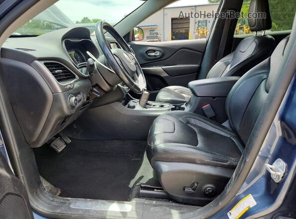 1C4PJMDN6LD537994 2020 JEEP CHEROKEE Blue Vista interior delantera