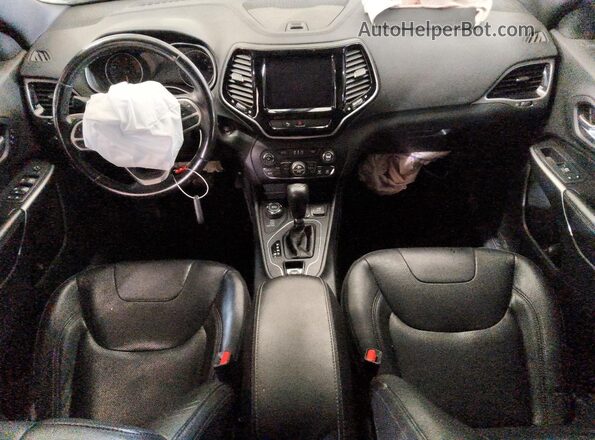 1C4PJMDN6LD554889 2020 JEEP CHEROKEE Gray Вид панелі приладів