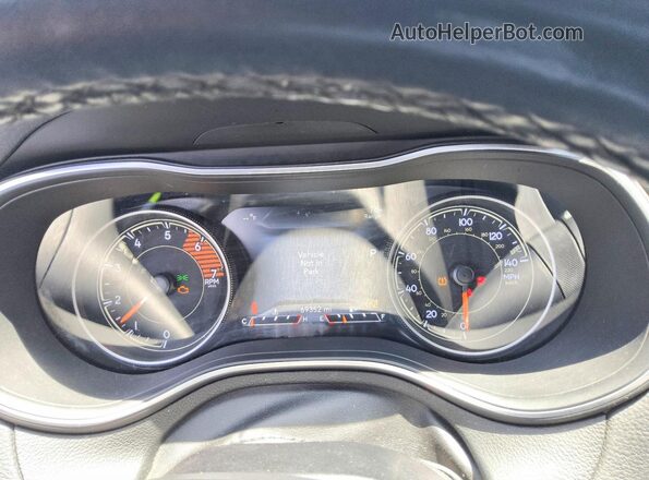 1C4PJMDN6LD554889 2020 JEEP CHEROKEE Gray Вид щитка приладів