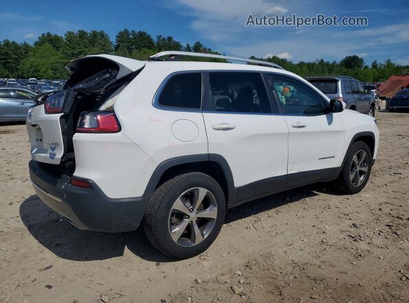 1C4PJMDN7KD133732 2019 JEEP CHEROKEE White Задня права чверть