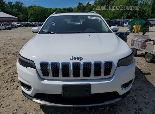 1C4PJMDN7KD133732 2019 JEEP CHEROKEE White Вид спереду