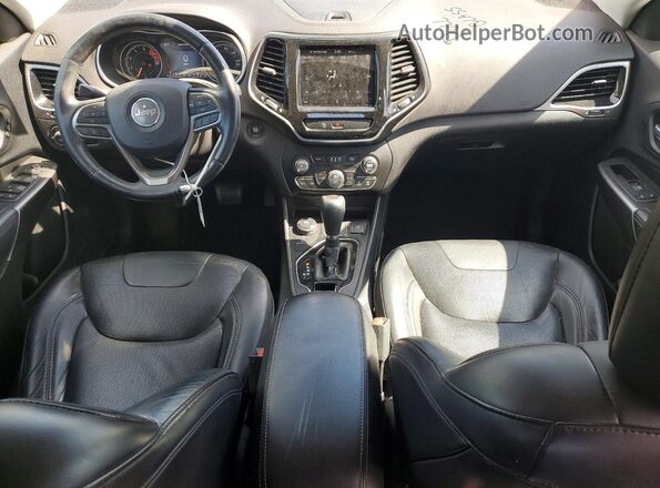1C4PJMDN7KD133732 2019 JEEP CHEROKEE White Вид панелі приладів