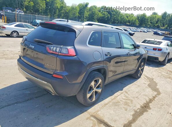 1C4PJMDN7KD191632 2019 JEEP CHEROKEE Gray უკანა მარჯვენა