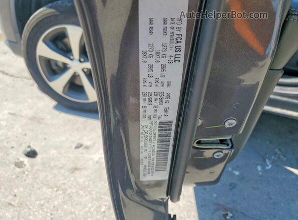 1C4PJMDN7KD191632 2019 JEEP CHEROKEE Gray VIN კოდის სტიკერის ხედი