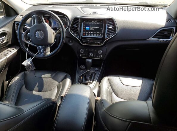 1C4PJMDN7LD557770 2020 JEEP CHEROKEE Black Առջևի վահանակի տեսք