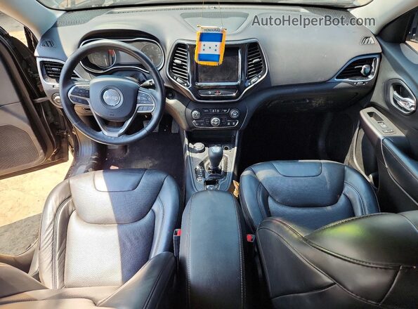 1C4PJMDN8KD131035 2019 JEEP CHEROKEE Черный Вид панели приборов
