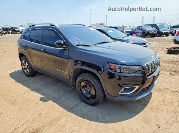 1C4PJMDN8KD131035 2019 JEEP CHEROKEE Черный Передняя правая четверть