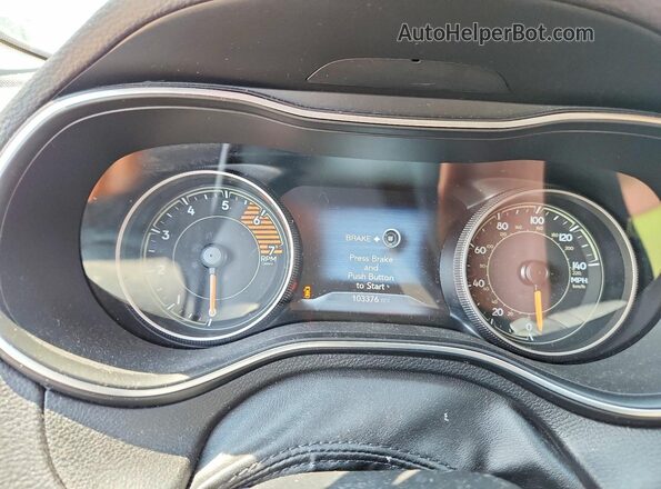 1C4PJMDN8KD131035 2019 JEEP CHEROKEE Черный Вид щитка приборов