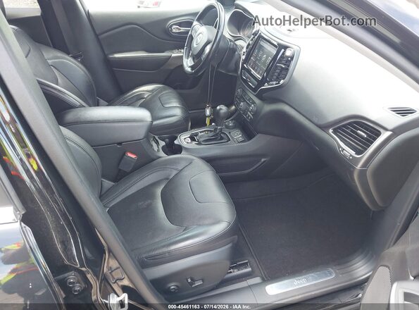 1C4PJMDN8LD537236 2020 JEEP CHEROKEE Black Widok wnętrza z przodu