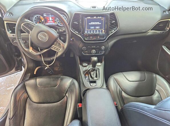 1C4PJMDN9KD180180 2019 JEEP CHEROKEE Silver Առջևի վահանակի տեսք