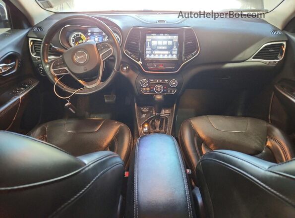 1C4PJMDNXKD368464 2019 JEEP CHEROKEE Gray Առջևի վահանակի տեսք