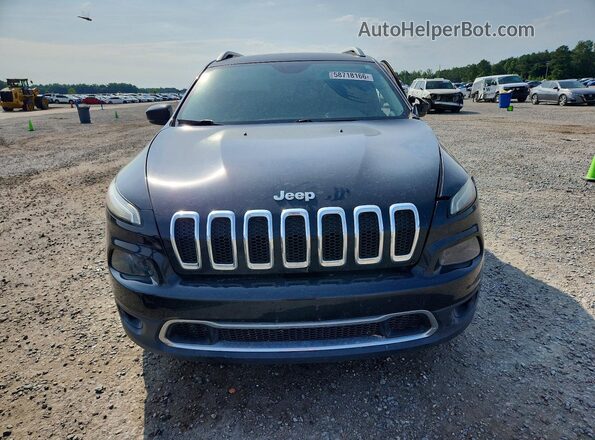 1C4PJMDS1GW109430 2016 JEEP CHEROKEE Black Вид спереду