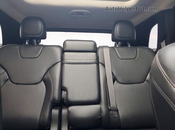 1C4PJMDS1GW109430 2016 JEEP CHEROKEE Black Вид задніх сидінь