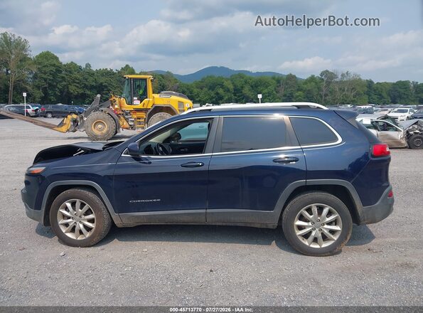 1C4PJMDS1GW155534 2016 JEEP CHEROKEE Dark Blue 