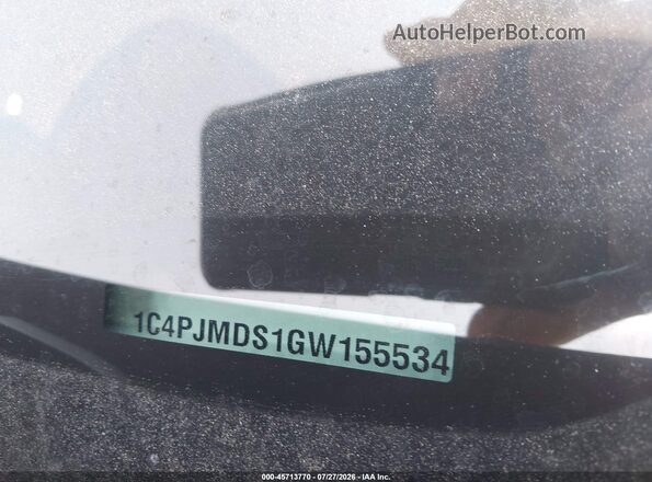 1C4PJMDS1GW155534 2016 JEEP CHEROKEE Dark Blue Widok komory silnika