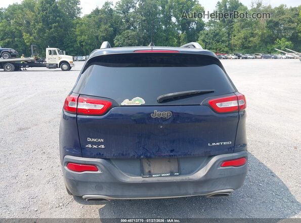 1C4PJMDS1GW155534 2016 JEEP CHEROKEE Dark Blue 