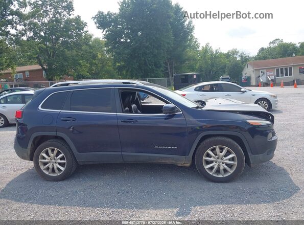 1C4PJMDS1GW155534 2016 JEEP CHEROKEE Dark Blue Widok wnętrza 360 stopni