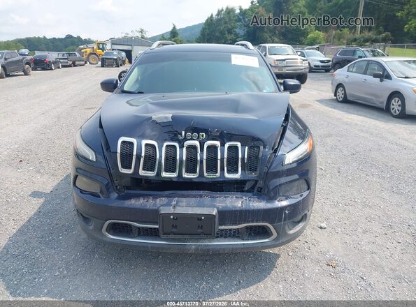 1C4PJMDS1GW155534 2016 JEEP CHEROKEE Dark Blue Widok wnętrza z tyłu