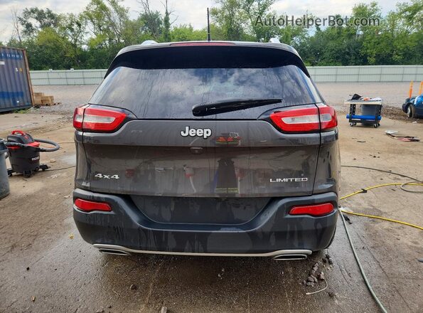 1C4PJMDS1GW237540 2016 JEEP CHEROKEE Gray Հետևի տեսք