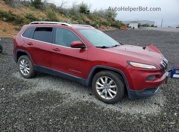 1C4PJMDS1GW259571 2016 JEEP CHEROKEE Maroon Առջևի աջ