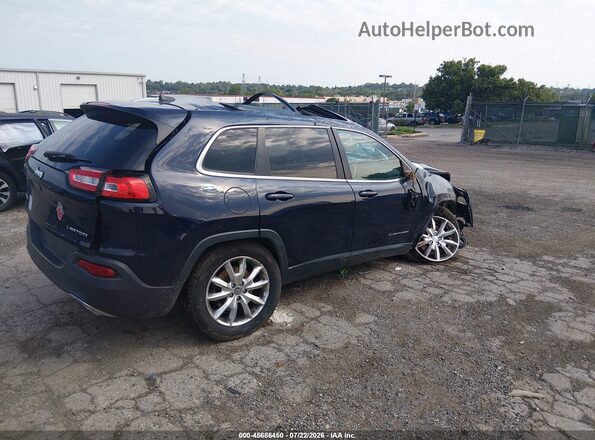 1C4PJMDS2GW121201 2016 JEEP CHEROKEE Black უკანა მარჯვენა