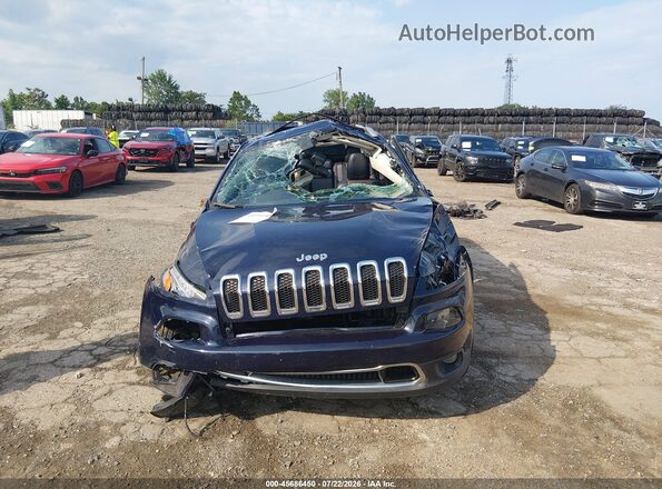 1C4PJMDS2GW121201 2016 JEEP CHEROKEE Black უკანა სალონის ხედი