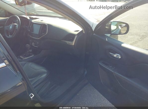 1C4PJMDS2GW181852 2016 JEEP CHEROKEE Black წინა სალონის ხედი
