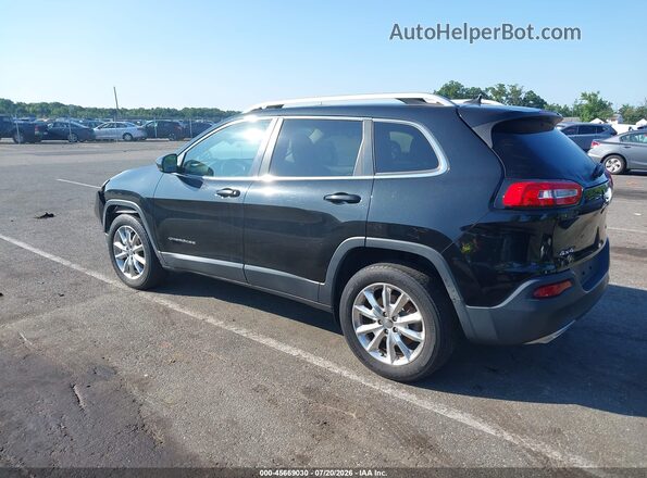 1C4PJMDS2GW181852 2016 JEEP CHEROKEE Black უკანა მარცხენა