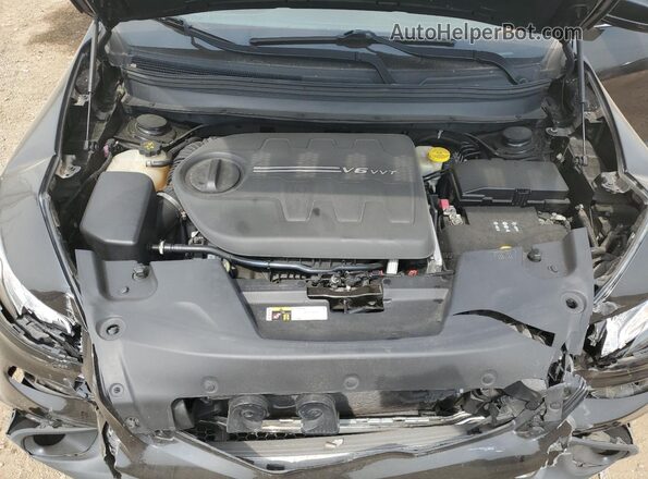 1C4PJMDS2GW228393 2016 JEEP CHEROKEE Черный Вид задней части салона