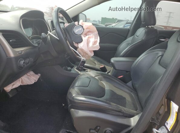 1C4PJMDS2GW228393 2016 JEEP CHEROKEE Черный Вид салона спереди