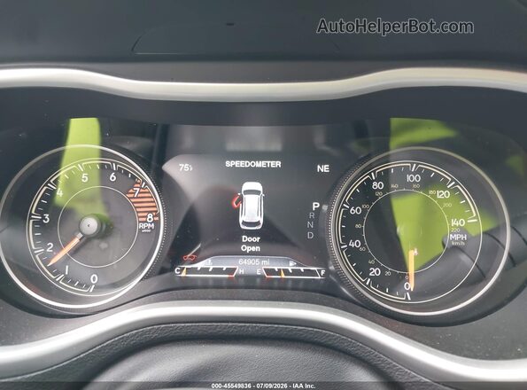 1C4PJMDS2GW299934 2016 JEEP CHEROKEE Red უკანა სავარძლების ხედი