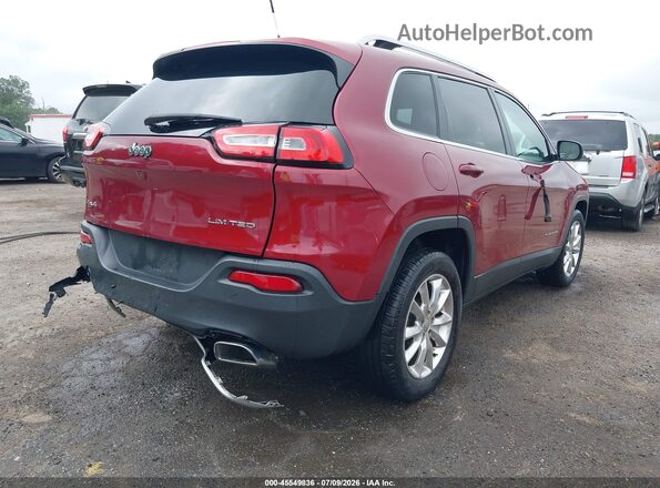1C4PJMDS2GW299934 2016 JEEP CHEROKEE Red წინა ხედი