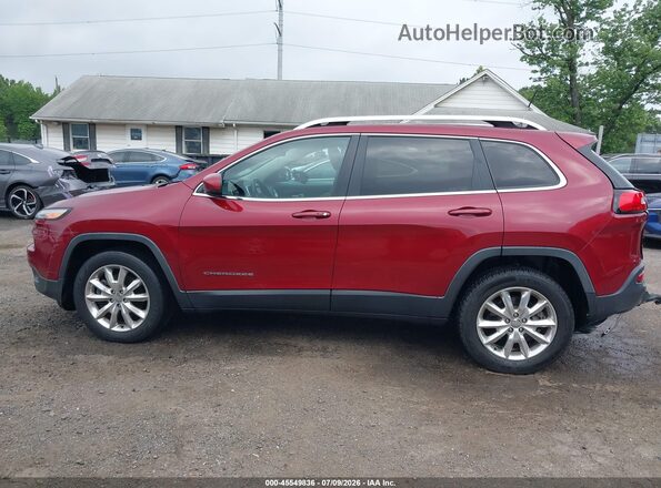 1C4PJMDS2GW299934 2016 JEEP CHEROKEE Red სალონის 360-გრადუსიანი ხედი