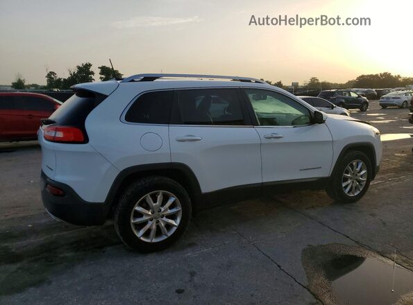 1C4PJMDS2HW557144 2017 JEEP CHEROKEE White Trasero derecho