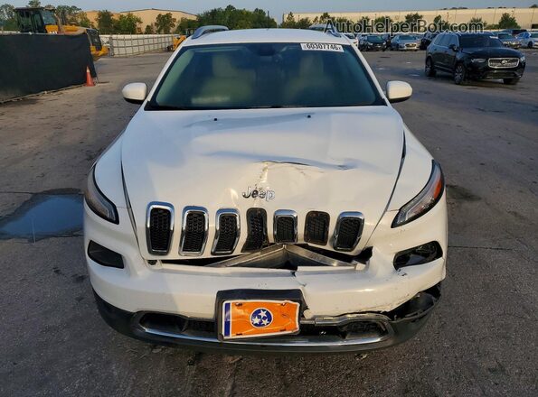 1C4PJMDS2HW557144 2017 JEEP CHEROKEE White Vista frontal