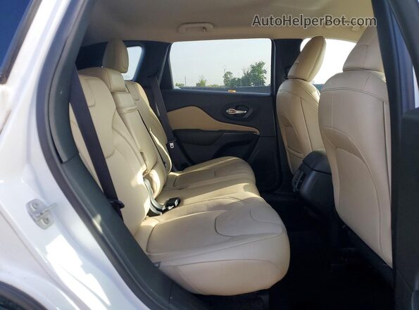 1C4PJMDS2HW557144 2017 JEEP CHEROKEE White Vista interior trasera