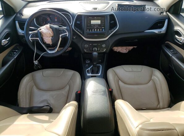 1C4PJMDS2HW557144 2017 JEEP CHEROKEE White Vista del salpicadero