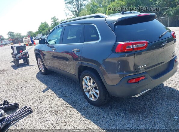 1C4PJMDS3GW144342 2016 JEEP CHEROKEE Black Trasero izquierdo