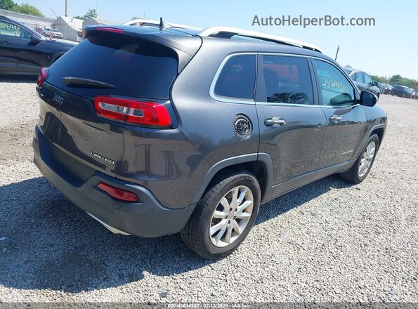 1C4PJMDS3GW144342 2016 JEEP CHEROKEE Black Trasero derecho