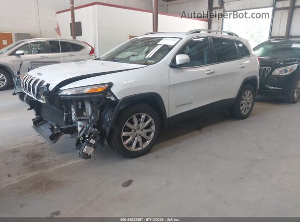 1C4PJMDS3GW196182 2016 JEEP CHEROKEE White Առջևի ձախ երեք քառորդ տեսարան