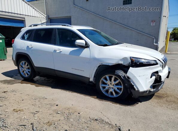 1C4PJMDS3HW544631 2017 JEEP CHEROKEE White Передня права чверть