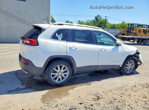 1C4PJMDS3HW544631 2017 JEEP CHEROKEE White Задня права чверть